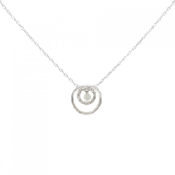 Dây chuyền kim cương K18WG 0.14CT - Hàng hiệu Chính hãng