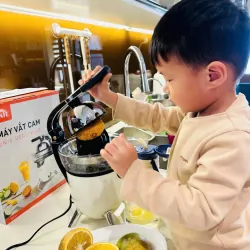 Máy vắt cam điện tự động UNIE UECJ-666R công suất 100W 746855