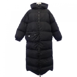 Áo khoác lông vũ PRADA với logo hình tam giác 291547 S192 1WQ9 - Hàng hiệu Chính hãng