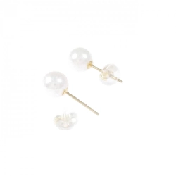 K18YG Bông tai ngọc trai Akoya 6.0mm - Hàng hiệu Chính hãng 871889