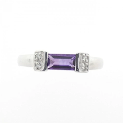 Nhẫn Amethyst K18WG 668262