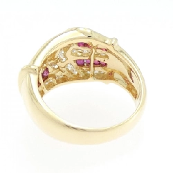 Nhẫn ruby K18YG 0.55CT 669337