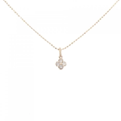 K10PG Hoa Kim Cương Dây Chuyền 0.12CT - Hàng hiệu Chính hãng