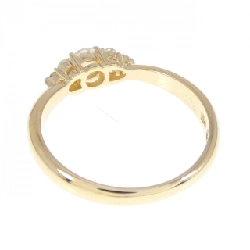 Nhẫn kim cương K18YG 0.32CT 673361