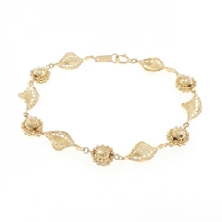 K18YG Vòng tay - Hàng hiệu Chính hãng 873650