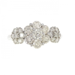 【Sản phẩm mới】Nhẫn kim cương PT900 hình hoa 1.00CT 668696