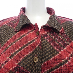 【Mã giảm giá】【Cổ điển】Áo cardigan PLEATS PLEASE 637846