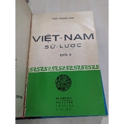 Việt Nam Sử Lược - Trần Trọng Kim xuất bản  trước 1975 129880
