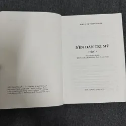 Nền dân trị Mỹ - Tocqueville (Bản in đầu) 778721