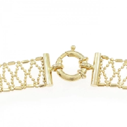 K18YG Vòng tay - Hàng hiệu Chính hãng 873642