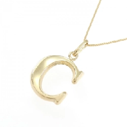 K18YG Chữ cái C Dây chuyền - Hàng hiệu Chính hãng 861164