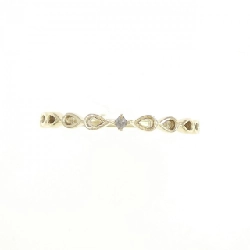 Nhẫn kim cương K10YG 0.01CT 671366