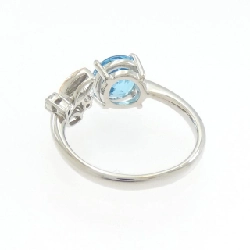 Nhẫn Blue Topaz 750WG/750PG - Hàng hiệu Authentic 850225