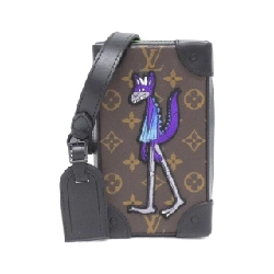 Túi đeo vai Louis Vuitton Monogram (LV Friends) Soft Trunk Phone Box M80144 - Hàng hiệu Chính hãng