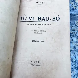 Tử vi đẩu sổ - Nguyễn Mạnh Bảo  785003
