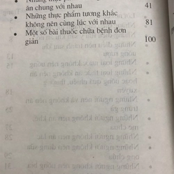 THỨC ĂN TƯƠNG KHẮC VÀ CHỮA BỆNH BẰNG ĂN UỐNG  144 trang, nxb: 2003 305103