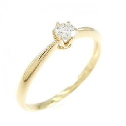 Nhẫn kim cương Solitaire K18YG 0.16CT