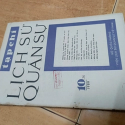 Tạp chí lịch sử quân sự (số tháng 10/1988)