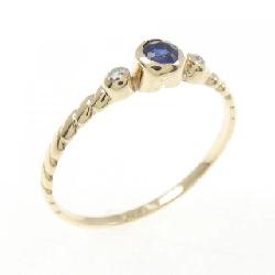 Nhẫn Sapphire K10YG - Hàng hiệu Chính hãng