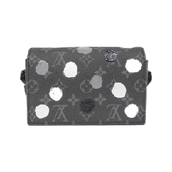 Túi xách vai Louis Vuitton Monogram Eclipse (LV X YK) Steamer Wearable Wallet M81935 - Hàng hiệu Chính hãng 768090