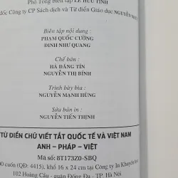 TỪ ĐIỂN VIẾT TẮT Quốc TẾ VÀ VIỆT NAM  800218