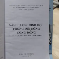 sách: Năng lượng sinh học trong đời sống cộng đồng  (A2) 573701