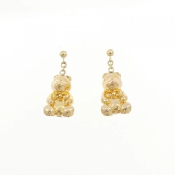 K18YG Bông tai Gấu - Hàng hiệu Chính hãng