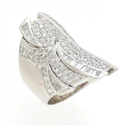 Nhẫn kim cương K18WG 0.84CT