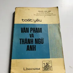📘 TOÁT YẾU VĂN PHẠM VÀ THÀNH NGỮ ANH