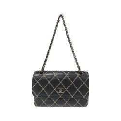 【Vintage】Túi xách chéo Chanel Wild Stitch Line 14687