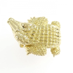 Nhẫn K18YG Cá Sấu - Hàng hiệu Chính hãng 853767