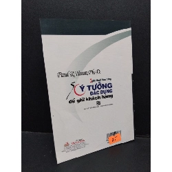Nghệ thuật bán hàng 50 ý tưởng đắc dụng để giữ khách hàng mới 80% bẩn bìa, ố nhẹ 2004 HCM2110 Paul R.Timm, Ph.D. MARKETING KINH DOANH 917588