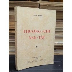 Thượng chi văn tập - Phạm Quỳnh ( trọn bộ 5 quyển ) 122824