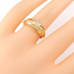 Nhẫn kim cương K18YG 0.05CT 672720