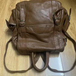 Balo nam 30x42x15 da thật 2hand 1013065