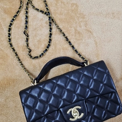 TÚI CHẦN Ô DA MỀM CHA-NEL (HÀNG QC) 529557