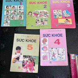 Full bộ sức khỏe tiểu học sách chương trình cũ 