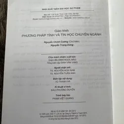 Giáo trình phương pháp tính và tin học chuyên ngành (Nguyễn Chính Cương) 265 trang 604441