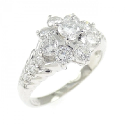 Nhẫn kim cương hoa PT900 1.00CT - Hàng hiệu Authentic