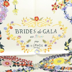 Khăn quàng cổ HERMES BRIDES DE GALA EN FLEURS - Hàng hiệu Authentic 772781
