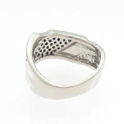 Nhẫn kim cương K18WG/K18BG 0.38CT - Hàng hiệu Authentic 849051