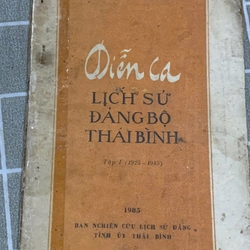 Diễn ca lịch sử Đảng bộ Thái Bình 