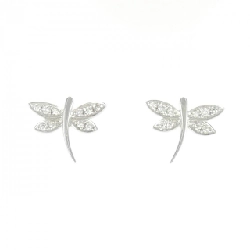 K18WG Bông tai kim cương 0.22CT - Hàng hiệu Chính hãng