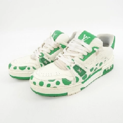 Giày sneaker LOUIS VUITTON 草間彌生 LV×YK LV Trainer Line - Hàng hiệu Authentic 906909