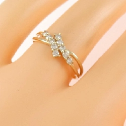 Nhẫn kim cương K10YG 0.20CT - Hàng hiệu Authentic 854471