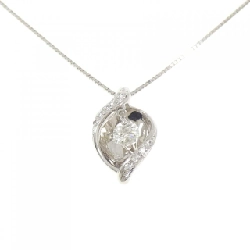 K18WG Dây chuyền kim cương 0.255CT - Hàng hiệu Chính hãng