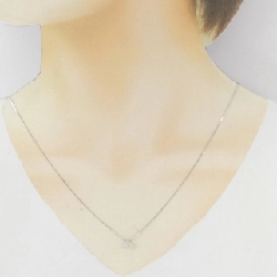 K10WG Hoa Kim Cương Dây Chuyền 0.10CT - Hàng hiệu Chính hãng 856752