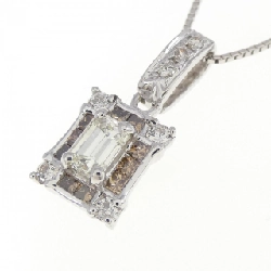 Dây chuyền kim cương K18WG 0.335CT - Hàng hiệu Chính hãng 863390