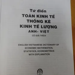TỪ ĐIỂN TOÁN KINH TẾ THỐNG KÊ - KINH TẾ LƯỢNG  675981