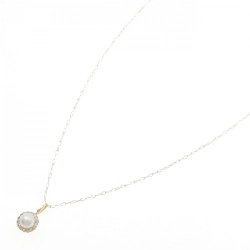 K18YG Ngọc trai Akoya Dây chuyền 4mm - Hàng hiệu Chính hãng 856509